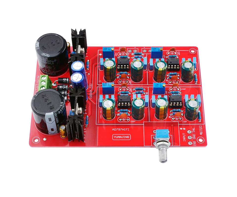 AIYIMA NE5534 усилитель предусилитель доска HIFI Fever предусилитель тон регулятор громкости DIY для домашнего кинотеатра звуковая система