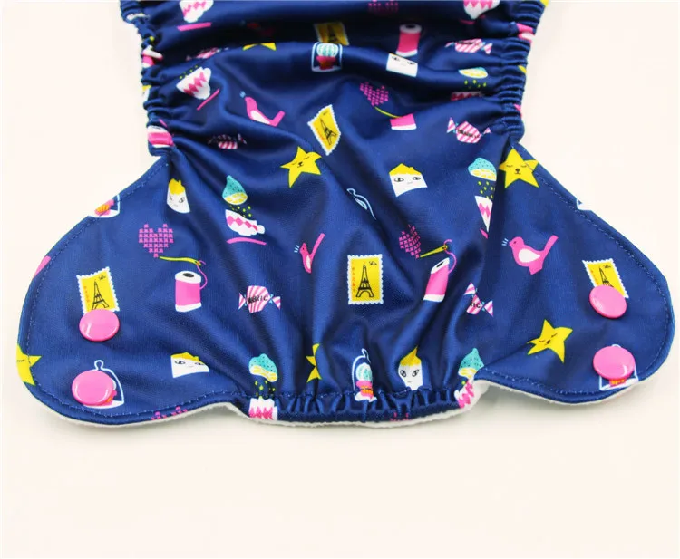Joyo roy/детские подгузники; моющиеся подгузники; детские подгузники с принтом; брюки; регулируемые подгузники для новорожденных; djxx57