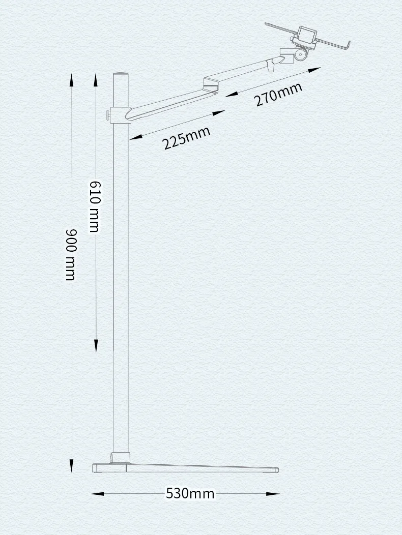 UP 8A многофункциональная напольная подставка для компьютера 3 в 1