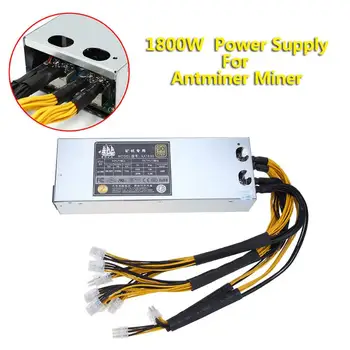 

ALLOYSEED 1800W 180-264V Platinum Antminer Mining Power Supply with superior heat dissipation function For Antminer Miner