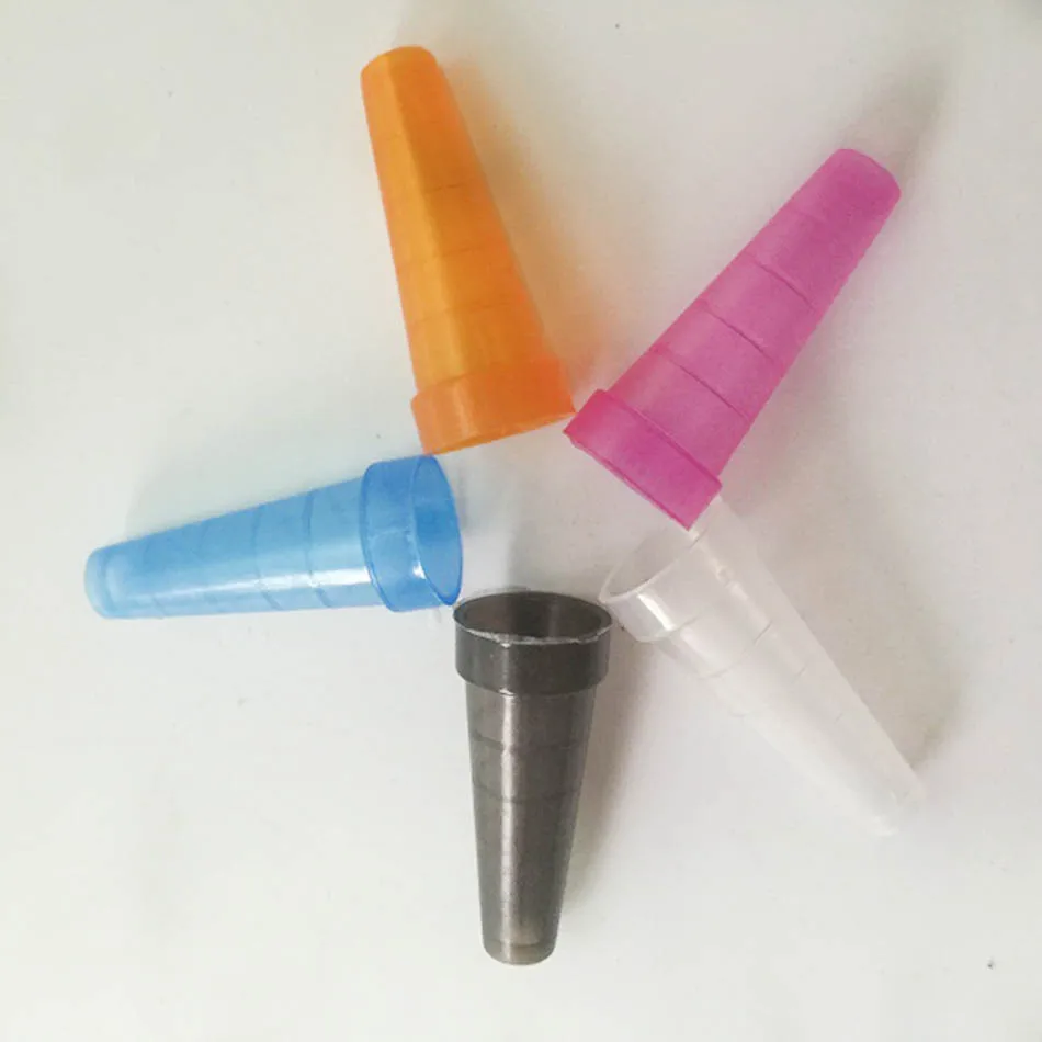 100ps disposable shisha cigarette holder silicon hookah glue plastic