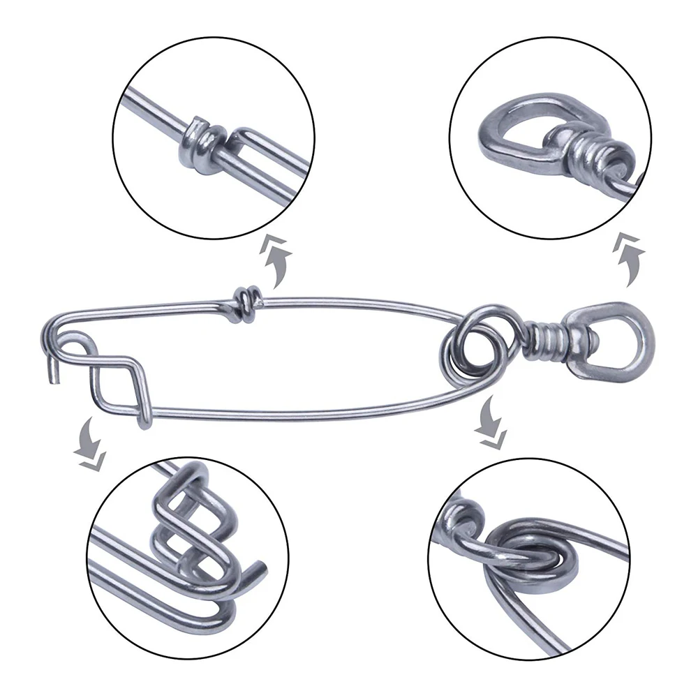 10pcs 400LB-1100LB Stainless Steel Longline Branch Hangers With