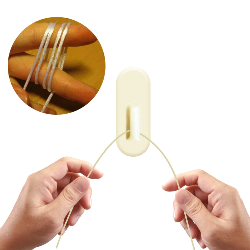 

2PCS Wall-Hung Type Scissors Plastic Thread Cutter Home Use Mini Practical Secant Knife Wall Type Thread Cutter
