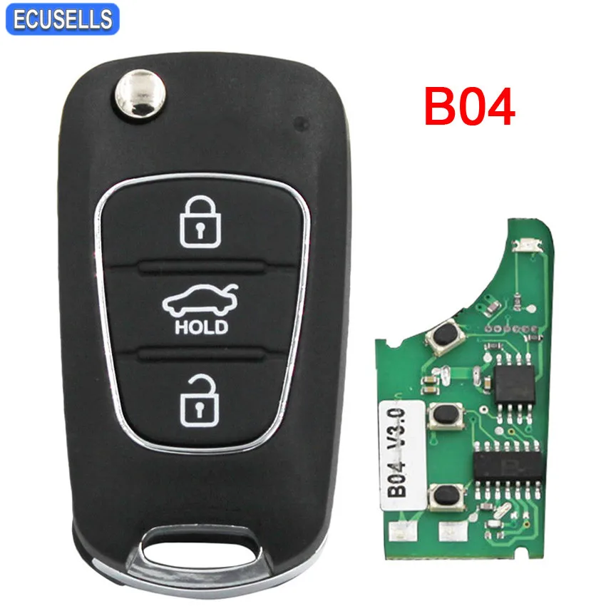 

B04 Remote Control 3 Button Smart Car Key Fob YH Style Remote KD Key Fob for KD900 KD900+ KD200 URG200 KD-X2 Mini KD