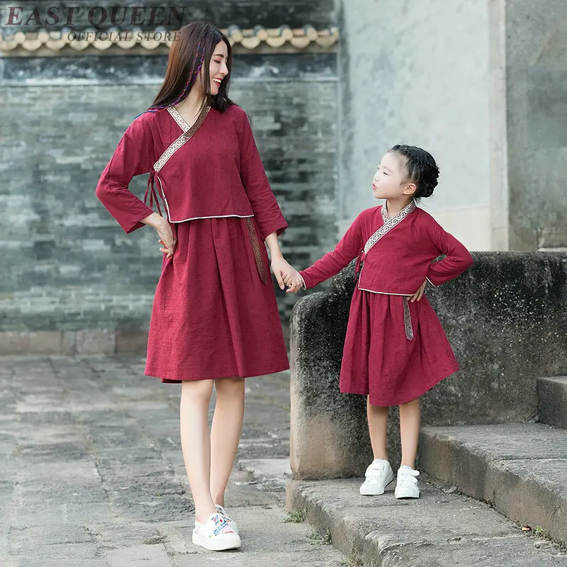 Платье женское традиционное винтажное льняное с вышивкой|clothes female|clothes vintageclothes