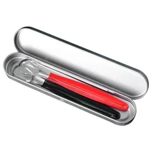 2pcs Tongue Scrapers Reusable Stainless Steel Oral Tongue Cleaner Brush with box Fresher Sweepers Oral Hygiene Care fresh breath