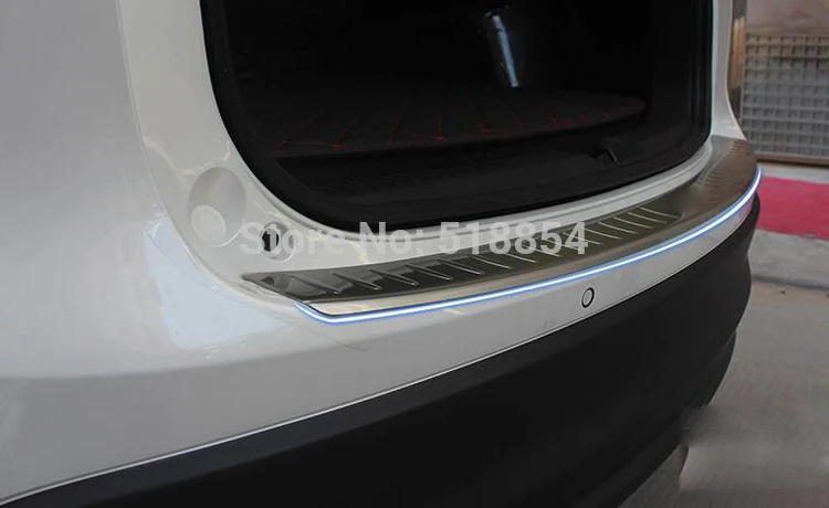 Для Mazda 12 13 14 CX-5 CX5 2012 2013 Нержавеющая сталь Внутренний Внешний Задний бампер протектор Подоконник отделка багажника аксессуары