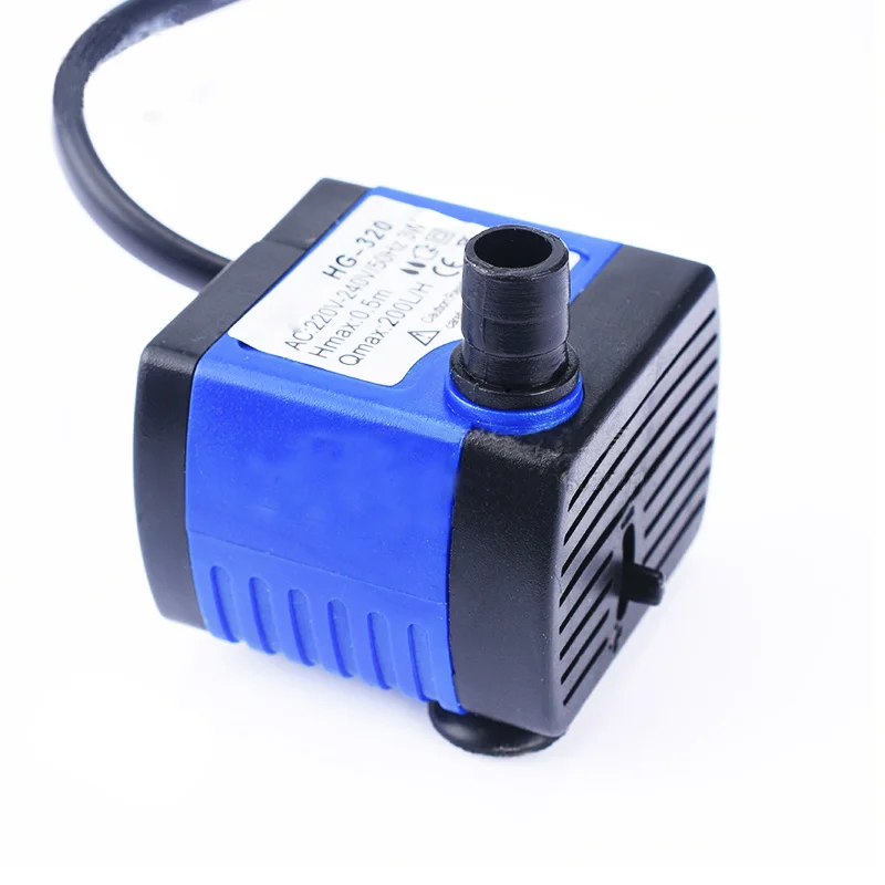 

220V Fish Tank Aquarium Air Conditioning Fan Micro Cycle Silent Submersible Pump
