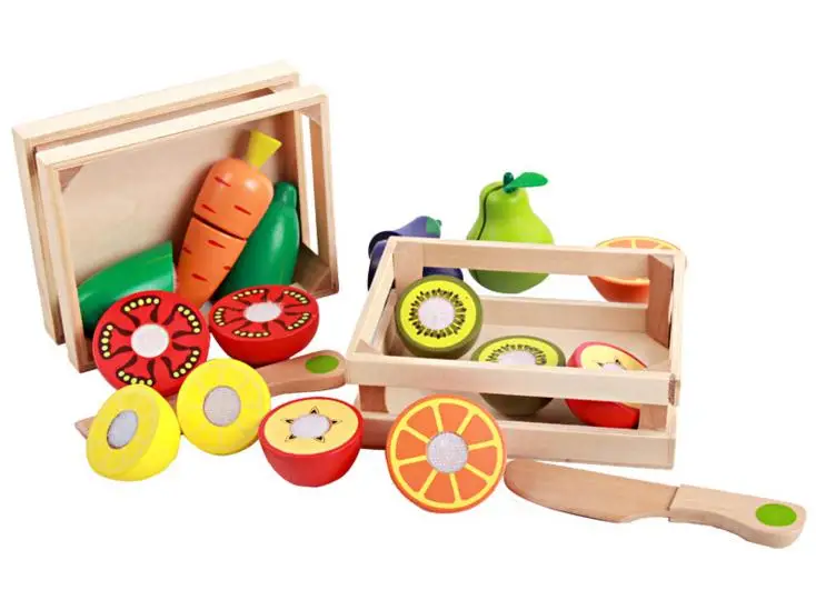 Free Shipping Baby font b Toys b font Wooden Classic Pretend Play font b Toys b