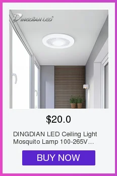 DINGDIAN светодиодный 185-265V квадратная Потолочная люстра для помещений Современный свет поверхностного монтажа Коридор Спальня 18 Вт/36 Вт/48 Вт потолочный светильник