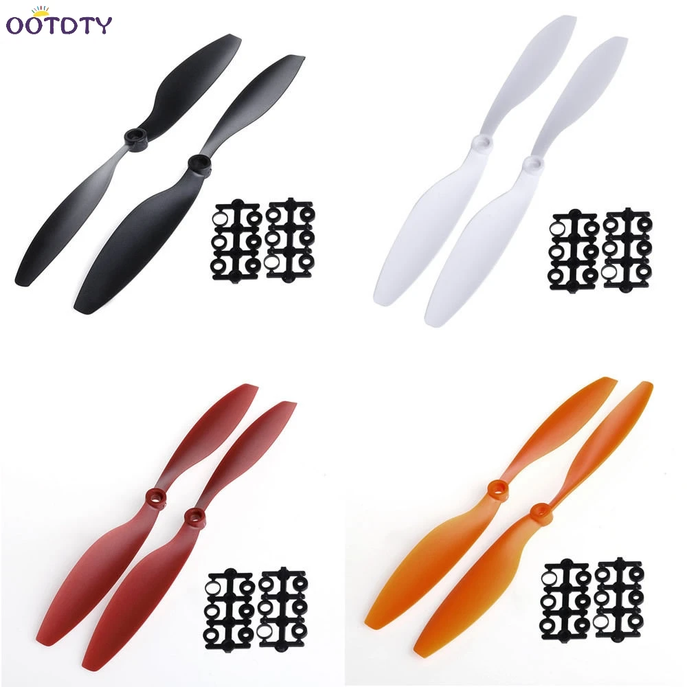 1 пара 10x4.5 &quot1045 CW Налево Пластик Пропеллеры для RC MultiCopter Quadcopter|plastic propeller|cw ccwpropeller