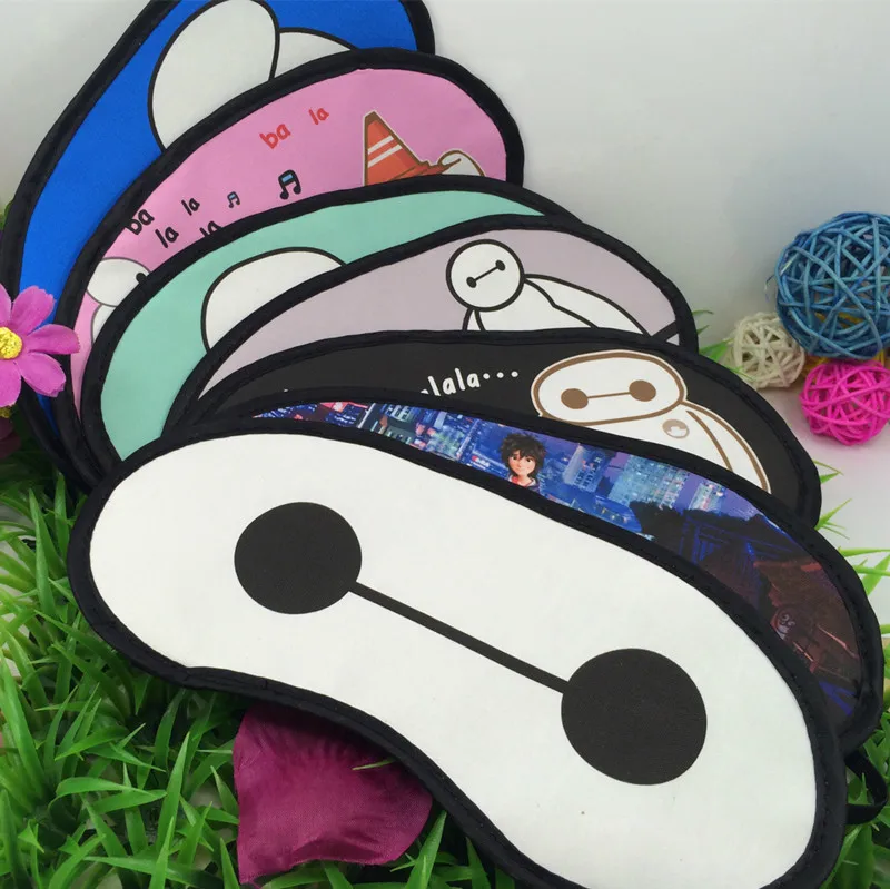 

12pcs Cuty Sleeping Eye Mask Blindfold Sleep Rest Aid Eye Mask Cover Eye Patch Sleeping Mask Case Cartoon Blindfold Blinder