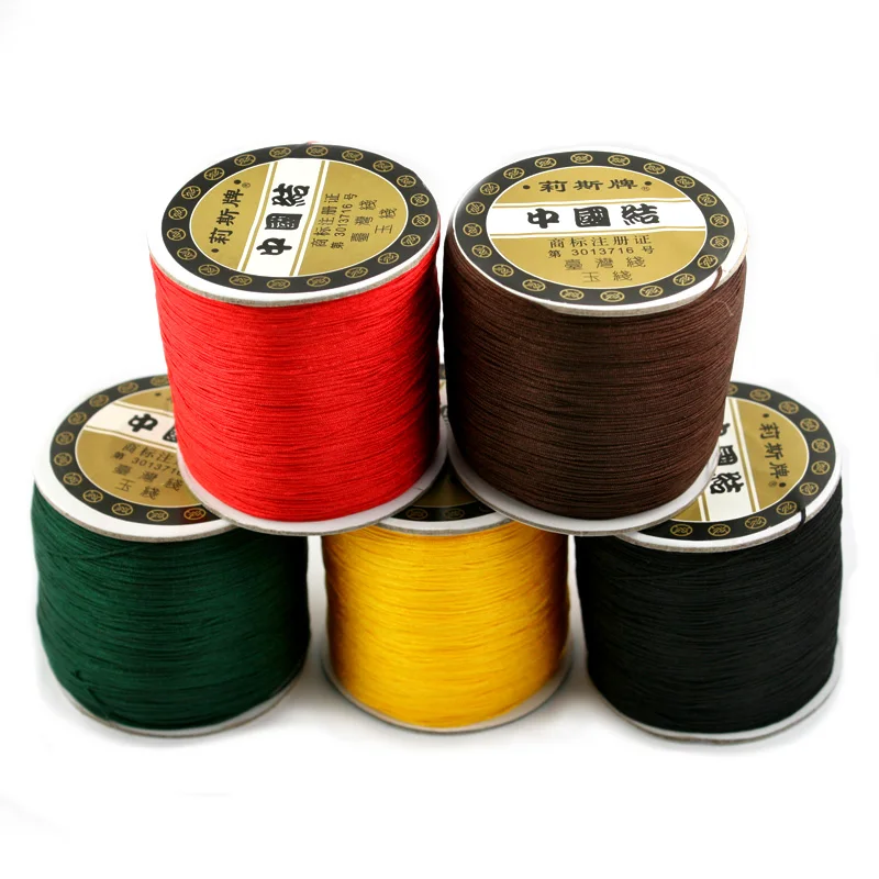 350m/roll 0.4mm Beading Cord, Nylon Bead thread Chinese Knot Cord