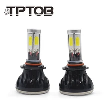 

TPTOB G5 H1 H3 H7 H11 9005 H4 car LED Headlights COB060W 8000LM AUTO headlights headlamp kit Bulb Automobiles Headlamp 4 Sides