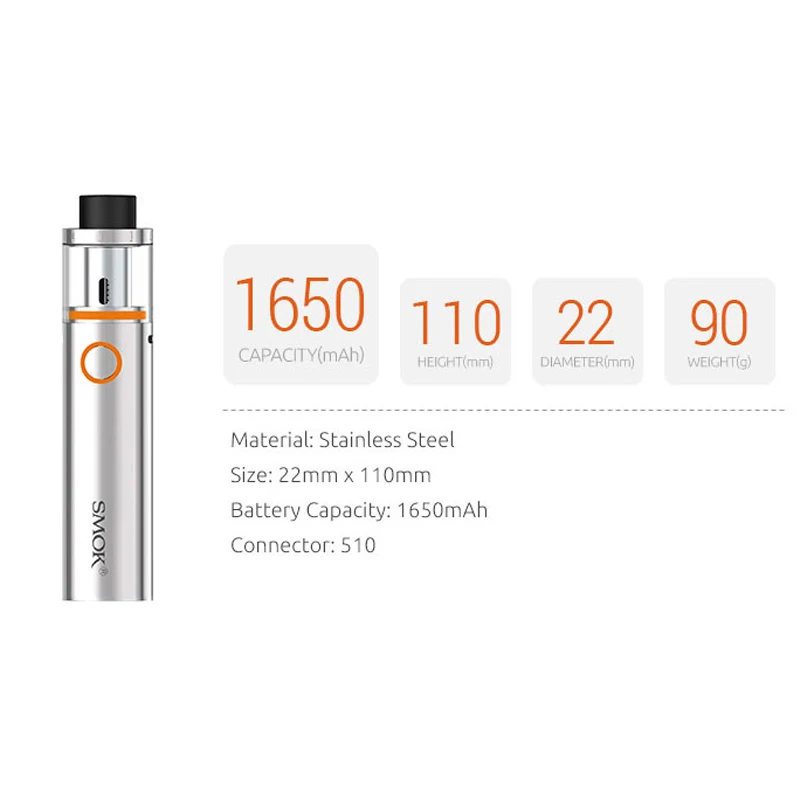 SMOK VAPE PEN 22 электронная сигарета кальян ручка испаритель VS Stick V8 Kit S085|v8 kit|hookah penvape pen