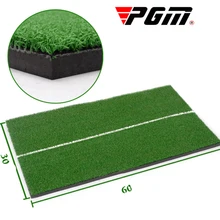 PGM 60 * 30cm Golf Practice Mats 10MM Thicker Golf Pad Indoor Swing Practice Mat For Beginner Rubber Training Golf Mats