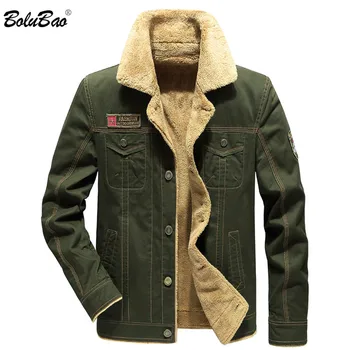 

BOLUBAO Men Fashion Jacket Winter New Men's Cotton Warm Jackets Coats Male Trend Casual Jacket Brand Clothing