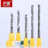 HUHAO 5PCS/lot Shank 6mm Carbide Milling Cutter One Flute Spiral Cutter Router Bit CNC End Mill For MDF Tugsten Steel for Wood ► Photo 1/6