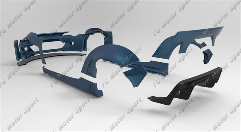 GT86 FT86 ZN6 FRS BRZ ZC6 Greddy X Rocket Bunny Ver.2 Style Body Kit FRP (19)
