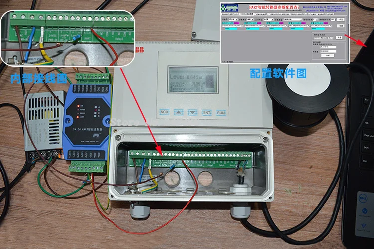 Конвертер протокола HART, HART в RS485, MODBUS в 232HART(SM100-B