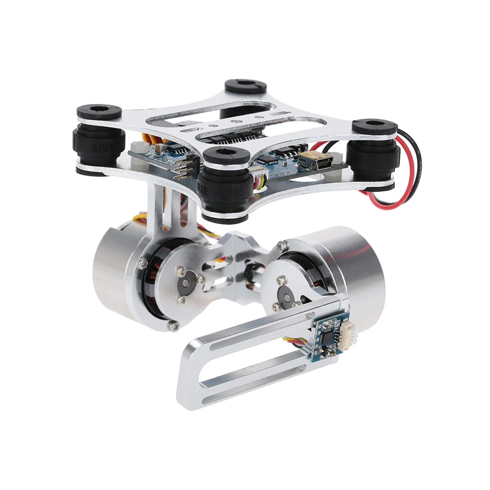 GoolRC CNC FPV Quadcopter BGC 2 Axis Brushless Gimbal With Controller For GoPro 3 Camera DJI Phantom 1 2 Walkera X350 Pro