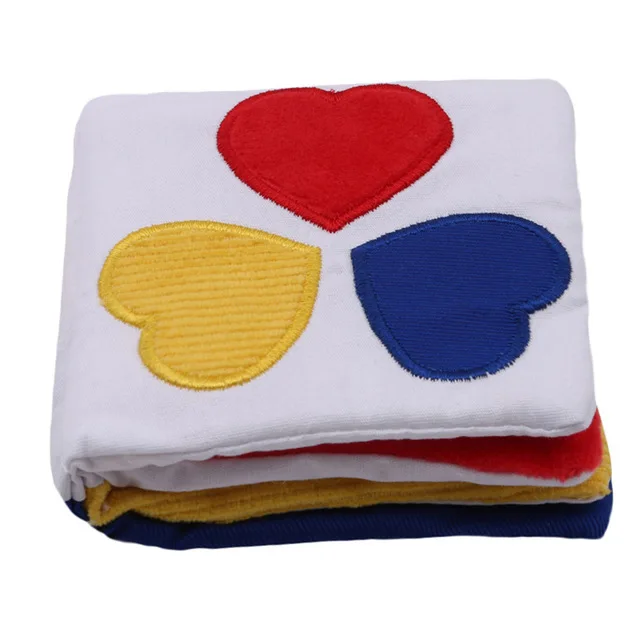 

Newborn Baby First Colorful Soft Cloth Infant Book Kids Educational Rattler Toy Stimulate Vision Book With Paper BB Sounds