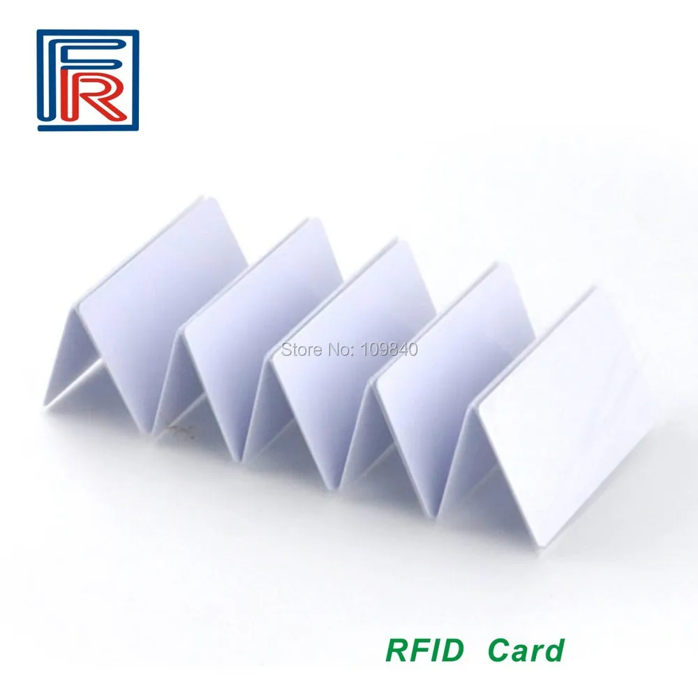Двойная RFID NFC карта 2в1 EM4100& FM11RF08 M1 S50 композитная карта 125 кГц RFID+ 13,56 МГц NFC тег карта контроля доступа