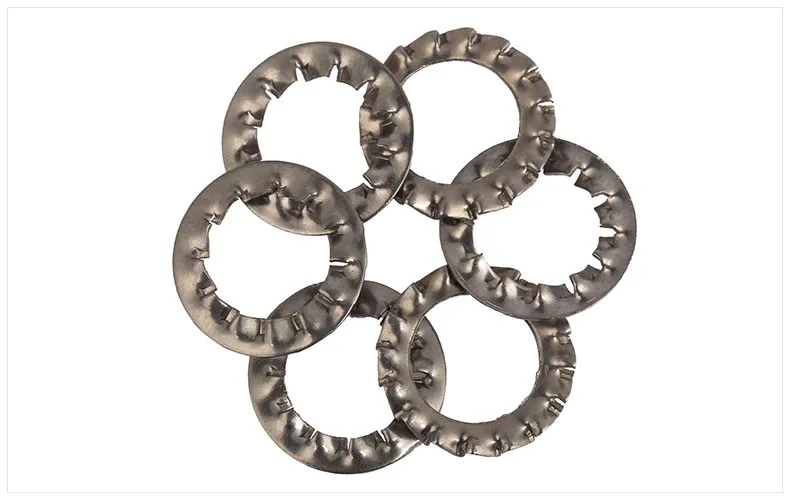 3Internal External Tooth Lock Washers M3 M4 M5 M6 M8 M10 M12 M14 M16