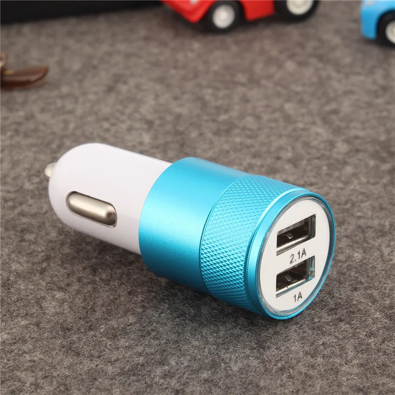 Лучшее металлическое автомобильное зарядное устройство с двумя USB портами