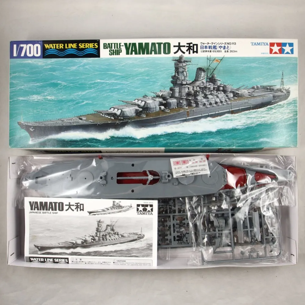 OHS Tamiya 31113 1/700 японский боевой корабль Yamato BB сборочные весы военный корабль модели строительные наборы G