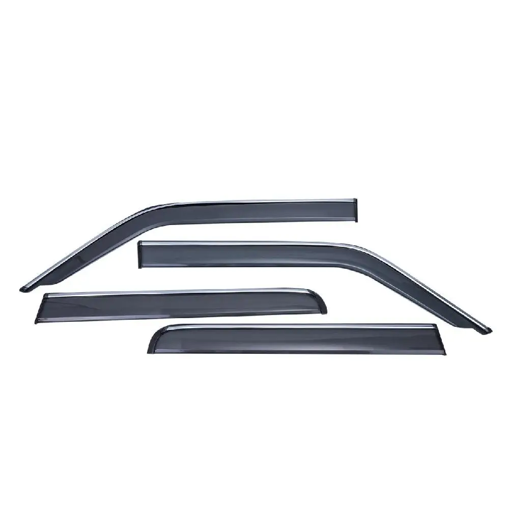 

Partol Car Window Visor Vent Shade Deflectors Rain Sun Guard Cover For Jeep Patriot 2007-2017 4dr Sedan Car Styling