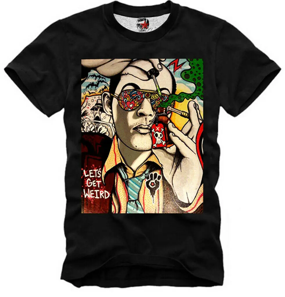

E1Syndicate T Shirt Fear and Loathing In Las Vegas Lsd Dmt Mdma Gbl Xtc 3925B Men'S Fashion 2019 Summer Hip Pop Funny T-Shirt