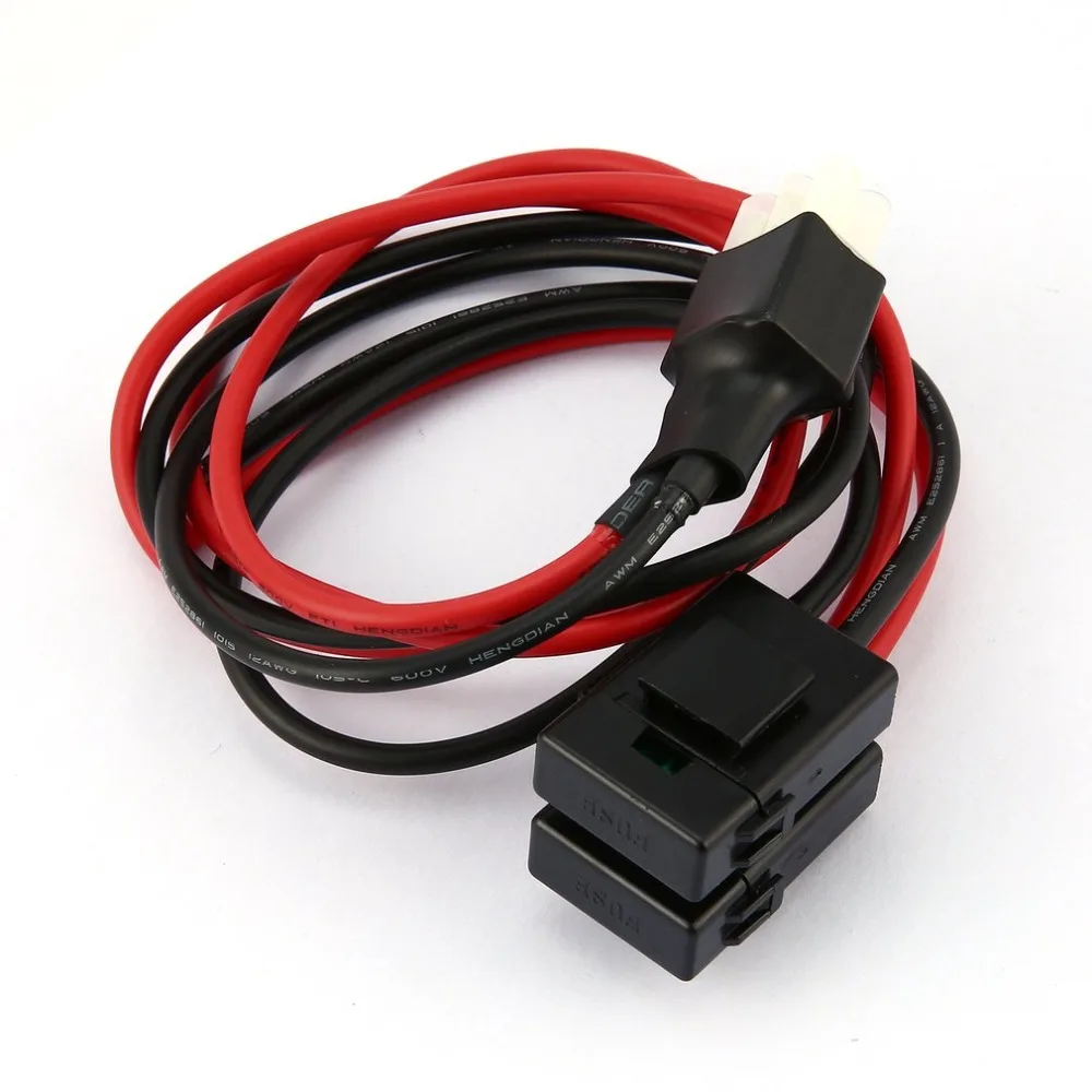 Прочный 1 м 30A предохранитель 6 PIN короткие волны Питание Шнур кабель для Yaesu FT-857D FT-897D антиокислительные расширение шнур