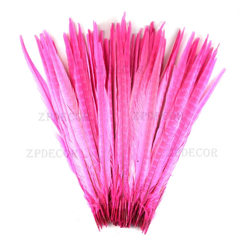 Zpdecor 12 цветов хвост фазана перья 40-45 см/16-18 дюймов карнавал DIY украшения сантехники