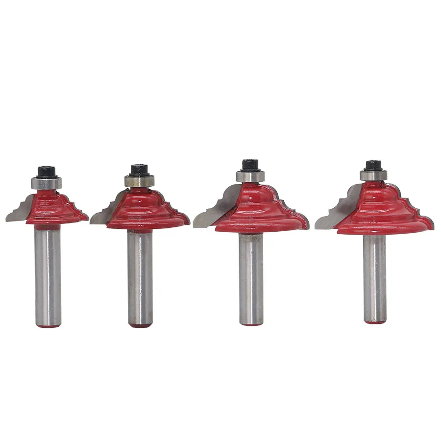 1Pc Table Edge Router Bit - French Baroque 8\