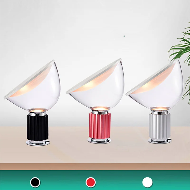 

Modern Italian FLOS Taccia Radar Table Lamps Designer Model Room Table Light Fashion Designer Living Room Bedroom Bedside Lamps