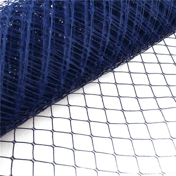 

Royal blue 25cm Birdcage Veiling Millinery Hat Veil DIY Hair accessories fascinator veils wedding or multiple colors 10yard/lot
