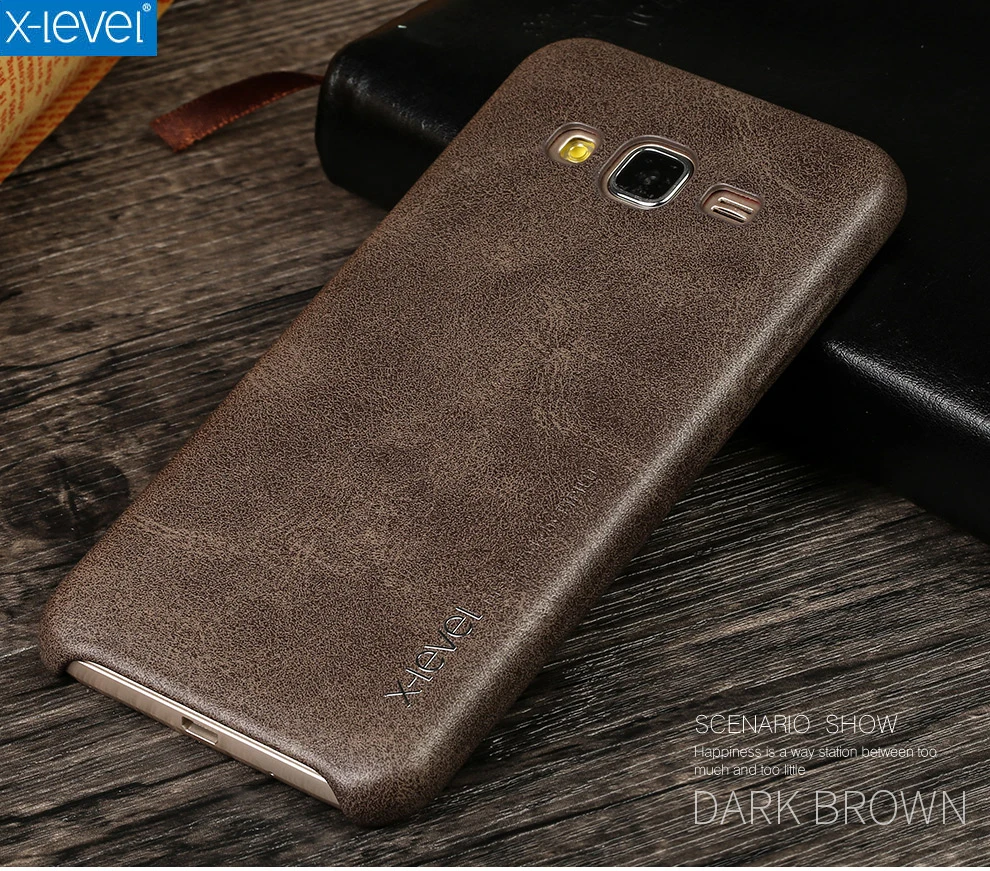 X-Level Винтажный чехол для телефона Samsung Galaxy J3 2016 J320 J320F роскошный чехол-накладка из