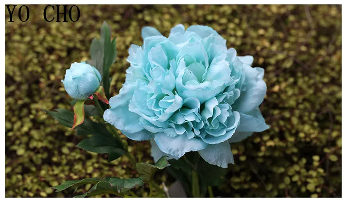 decorate with christmas wreaths white peony flower for wedding home garden decoration fake flower (3)