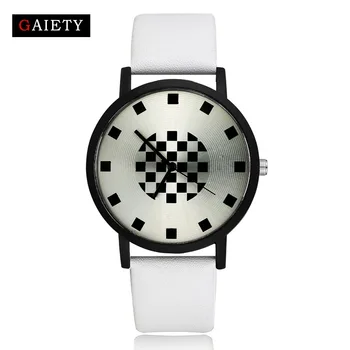 2019 New Fashion Leather Watch Women Casual Analog Simple children Dress Quartz Wristwatches Ladies Sport Bracelet Watches Clock quartz watch clock woman high quality cute cat printed women s watches faux leather analog ladies girl gift casual sport watches