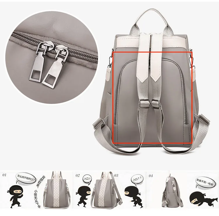 Женский рюкзак OUBDAR с защитой от кражи, школьные сумки для девочек-подростков, корейский женский рюкзак, повседневные дорожные сумки, мягкая спинка, городская мода