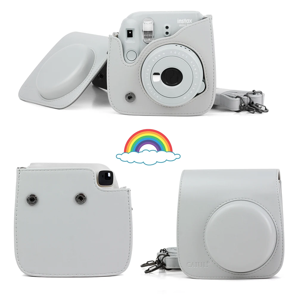 Камера Fujifilm Instax Mini 9 + Fuji 100 фотографий мгновенная Белая Мини пленка Бесплатные
