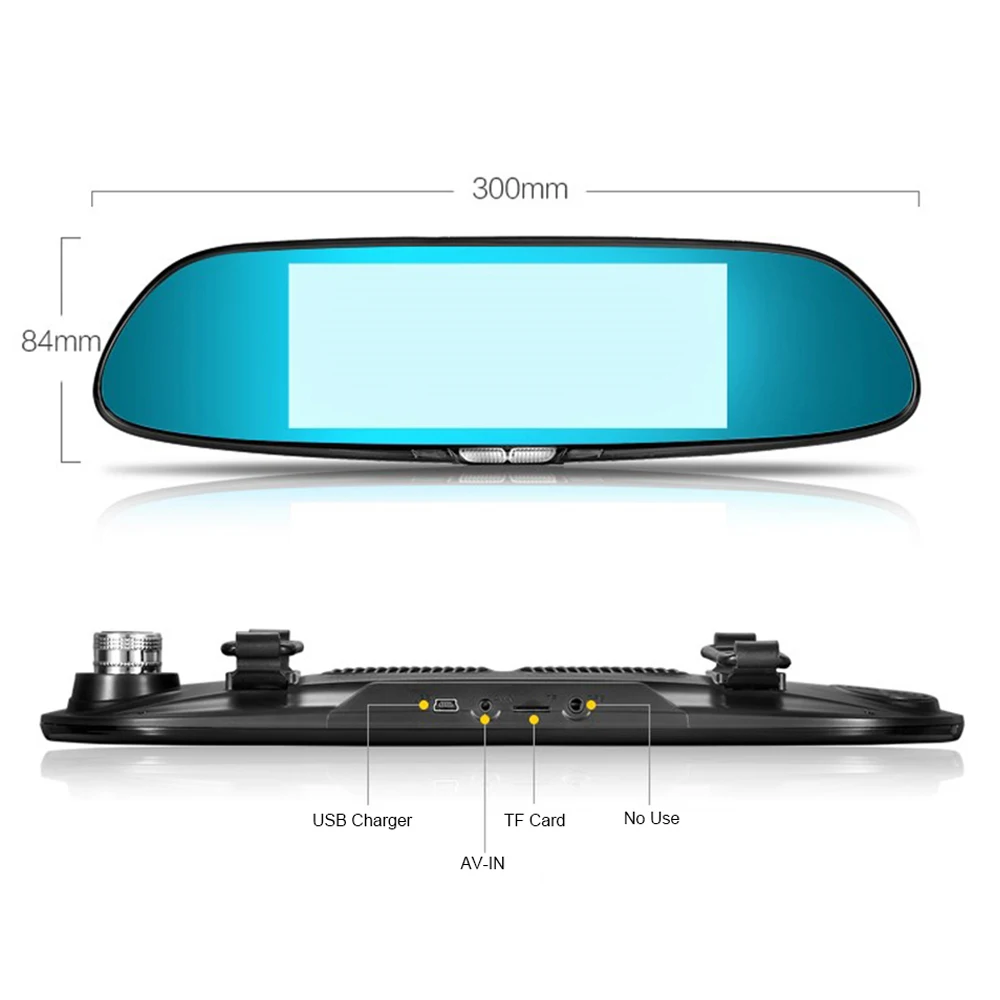 7'' car rearview mirror Car DVR Car Driving Video Recorder Camera Car Reverse Image Anti-Shake Vehicle Driving Video Recorder 7'' car rearview mirror Car DVR Car Driving Video Recorder Camera Car Reverse Image Anti-Shake Vehicle Driving Video Recorder
