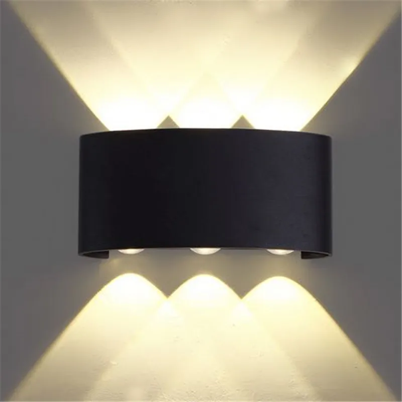 Kenlux 2W 4W 6W 8W led Wall lights Aluminum Up and Down Waterproof Indoor bedroom Outdoor Garden Lamp porch light WW/WH Kenlux 2W 4W 6W 8W led Wall lights Aluminum Up and Down Waterproof Indoor bedroom Outdoor Garden Lamp porch light WW/WH