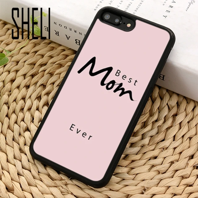 SHELI 20197 Лучшая Мама в мире аксессуары чехол для телефона iPhone 5 6s 7 8 plus 11 pro X XR XS max