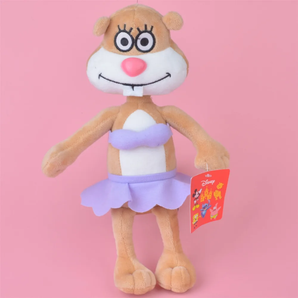 25cm Sandy Squirrel Baby Kids Doll Gift, Lovely Stuffed Plush Toy 