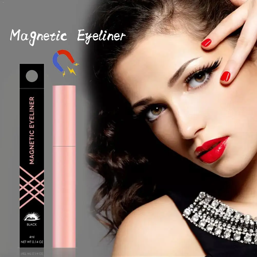 Magnetic Liquid Eyeliner Eyelash Quick Drying Special Liquid Eyeliner for Women
