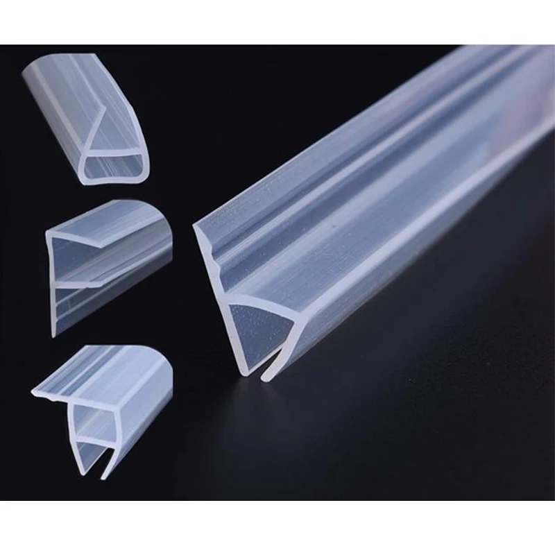 

1 Pc Rubber Plastic Sealing Strip Tools For Window H Shape Curved Sealing Strip 6mm/8mm 1m/2m For Bath Shower Tools Parts New