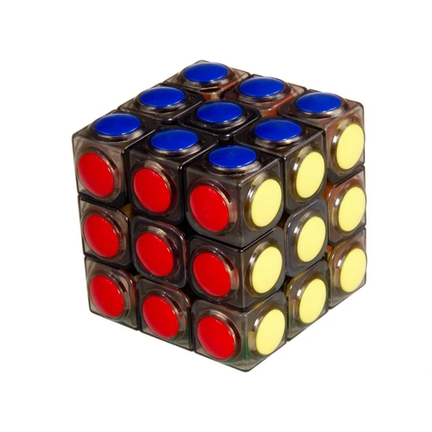 OMoToys Yongjun YJ8303 Linggan Dot дизайн 3x3x3 волшебный куб(прозрачный черный