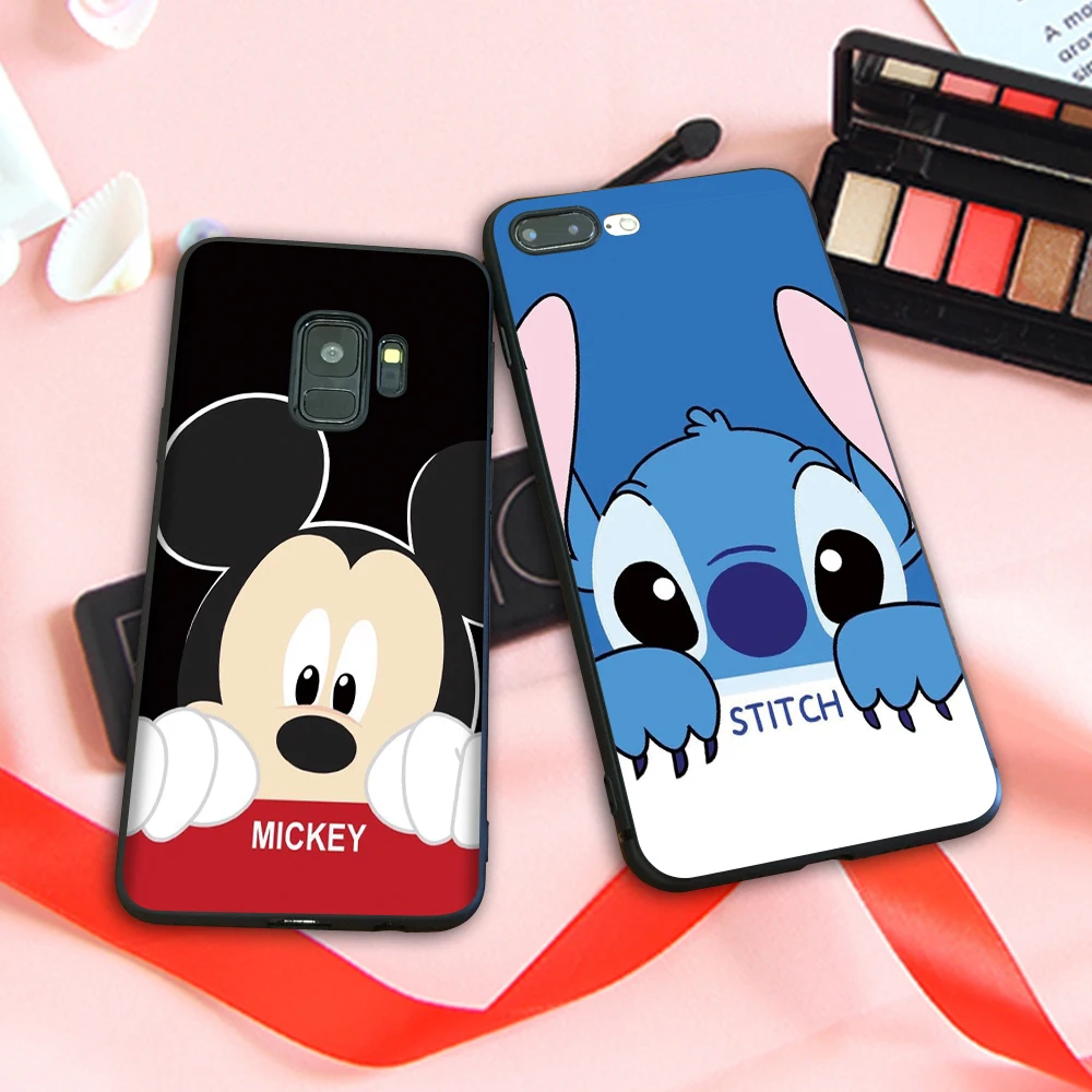 

Donald Duck Mickey Mouse Stitches Cartoon Silicone TPU Cases for iphone 6 6S 7 8 Plus 5 5s SE X XR XS MAX 11 11pro 11proMAX